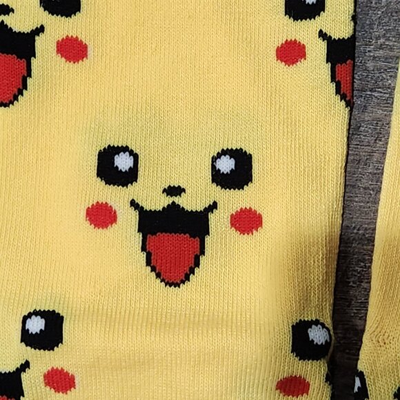BRAND NEW! POKEMON Socks PIKACHU Socks Men's Socks Mens Socks Adult or Teens - Picture 2 of 2